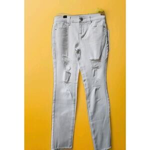 BoomBoom Destroyed Skinny Jeans Size 4 Inseam 24.5 Nwt Excellent A126 Distressed